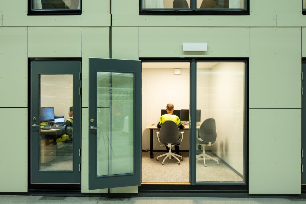 Inomhusmodul för kontor från Pamil Modulsystem