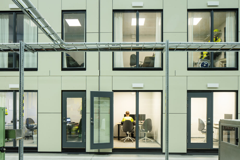Inomhusmodul för kontor från Pamil Modulsystem