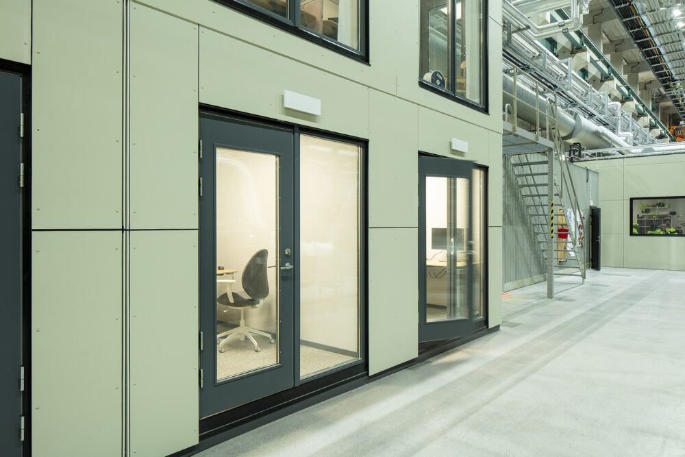 Inomhusmodul för kontor från Pamil Modulsystem